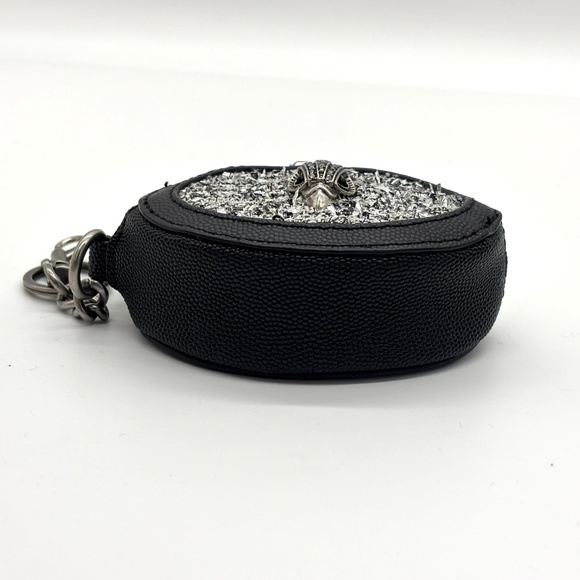 Kurt Geiger London Shoreditch Tweed Leather Coin Purse NIB/NWT - Picture 5 of 8